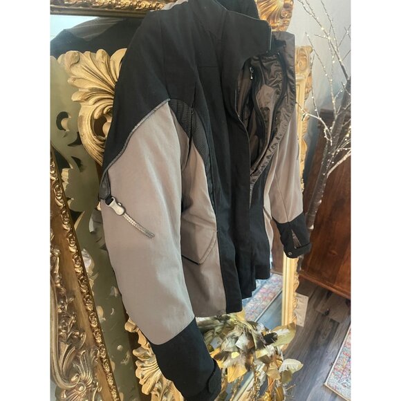 REV’IT Women’s Motorcycle Jacket Black Grey Sz 34 - Picture 10 of 12